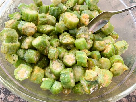 can you use frozen okra to make okra water